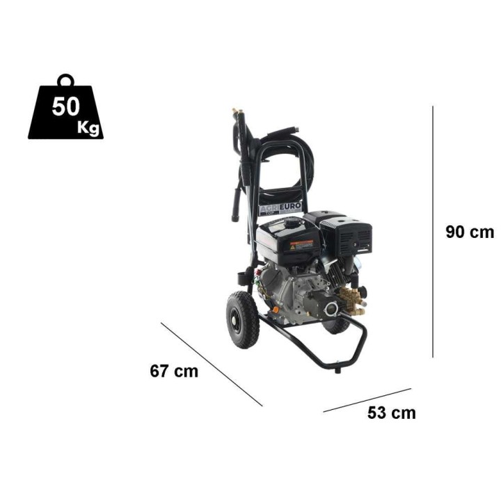 EWD-K 15/310 bensiinikäyttöinen painepesuri, Loncin G390F, 310 bar