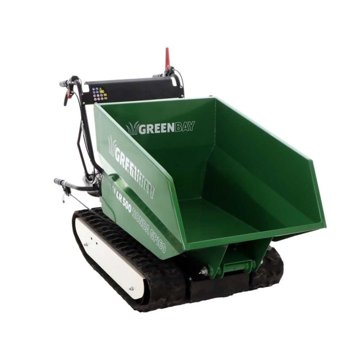GreenBay TIPPER 500 telaketjudumppperi, Honda GP160, 500 kg, 3+1 vaihteet