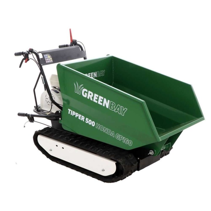 GreenBay TIPPER 500 telaketjudumppperi, Honda GP160, 500 kg, 3+1 vaihteet