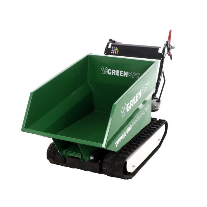 GreenBay TIPPER 500 telaketjudumppperi, Honda GP160, 500 kg, 3+1 vaihteet