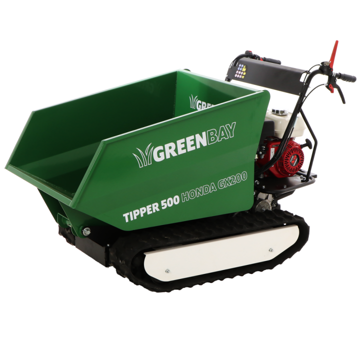 TIPPER 500 telaketjudumper Honda GX200 500 kg 6 HP 3 1 vaihdetta