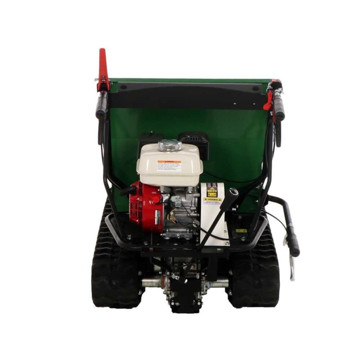 TIPPER 500 telaketjudumper, Honda GX200, 500 kg, 6 HP, 3 + 1 vaihdetta