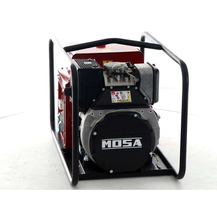MOSA GE 10000 HZDM dieselgeneraattori, 9 kW, Hatz 1D90, AVR, yksivaiheinen