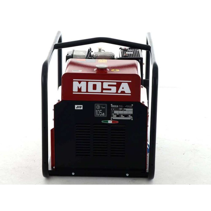 MOSA GE 10000 HZDM dieselgeneraattori, 9 kW, Hatz 1D90, AVR, yksivaiheinen