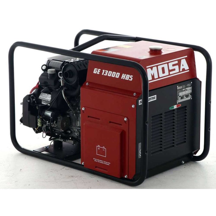 MOSA GE 13000 HBS kolmivaihegeneraattori, 10,4 kW, Honda GX630, 400 V