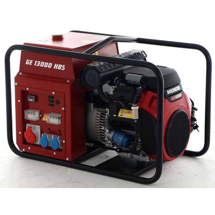 MOSA GE 13000 HBS kolmivaihegeneraattori, 10,4 kW, Honda GX630, 400 V