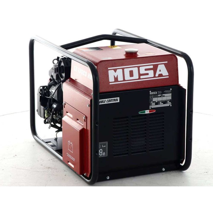 MOSA GE 13000 HBS kolmivaihegeneraattori, 10,4 kW, Honda GX630, 400 V