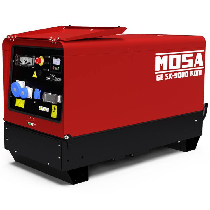 MOSA GE SX 9000 KDM dieselgeneraattori 8 3 kW 230 V Kohler KDW702