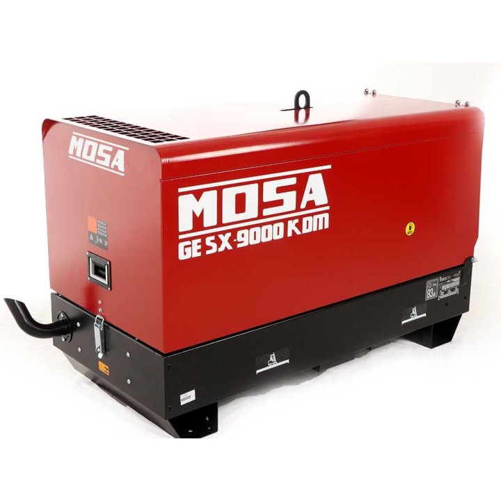 MOSA GE SX-9000 KDM dieselgeneraattori, 8,3 kW, 230 V, Kohler KDW702