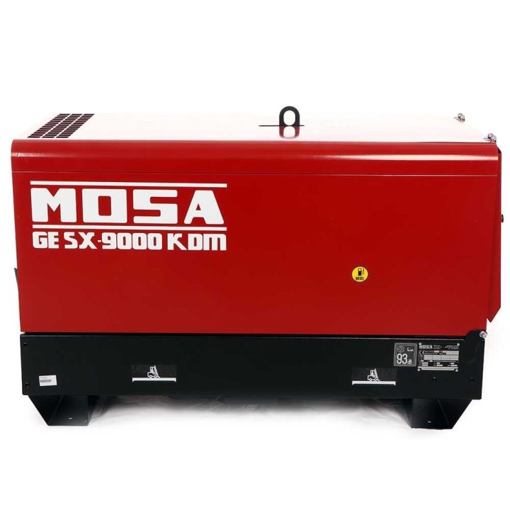 MOSA GE SX-9000 KDM dieselgeneraattori, 8,3 kW, 230 V, Kohler KDW702