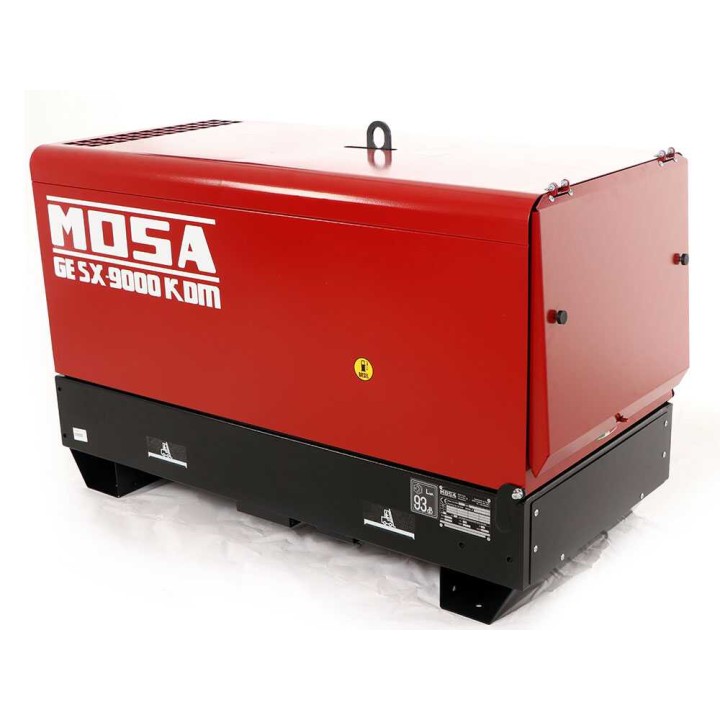 MOSA GE SX-9000 KDM dieselgeneraattori, 8,3 kW, 230 V, Kohler KDW702