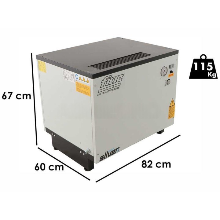 FIAC Light Silver LS 10 10 400/50 CE ruuvikompressori, 10 HP, 400 V
