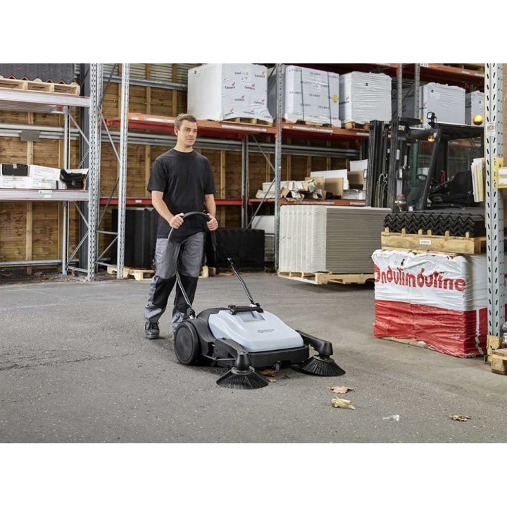 Nilfisk SW 250 työnnettävä lakaisukone, 48 cm, 38 l, 3 680 m²/h