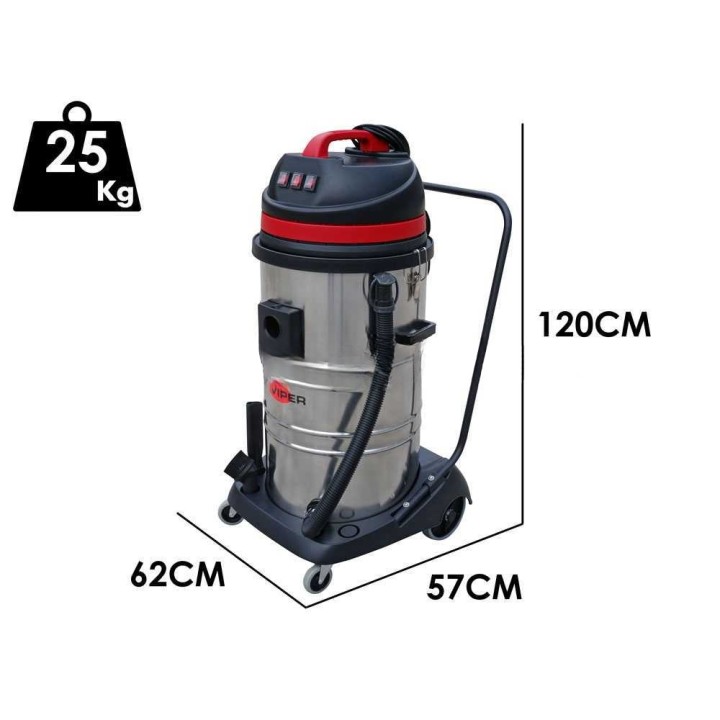 Nilfisk Viper LSU 395-EU märkä- ja kuivaimuri, 95 l, 3 000 W