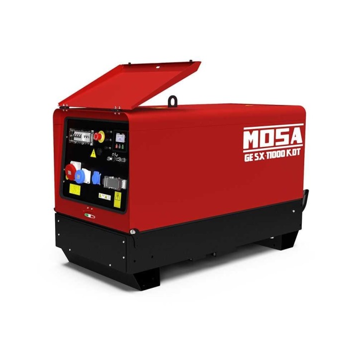 MOSA GE SX-11000 KDT dieselgeneraattori, 8,8 kW, 400 V, Kohler KDW702