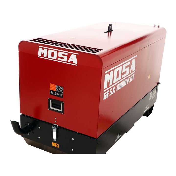MOSA GE SX-11000 KDT dieselgeneraattori, 8,8 kW, 400 V, Kohler KDW702