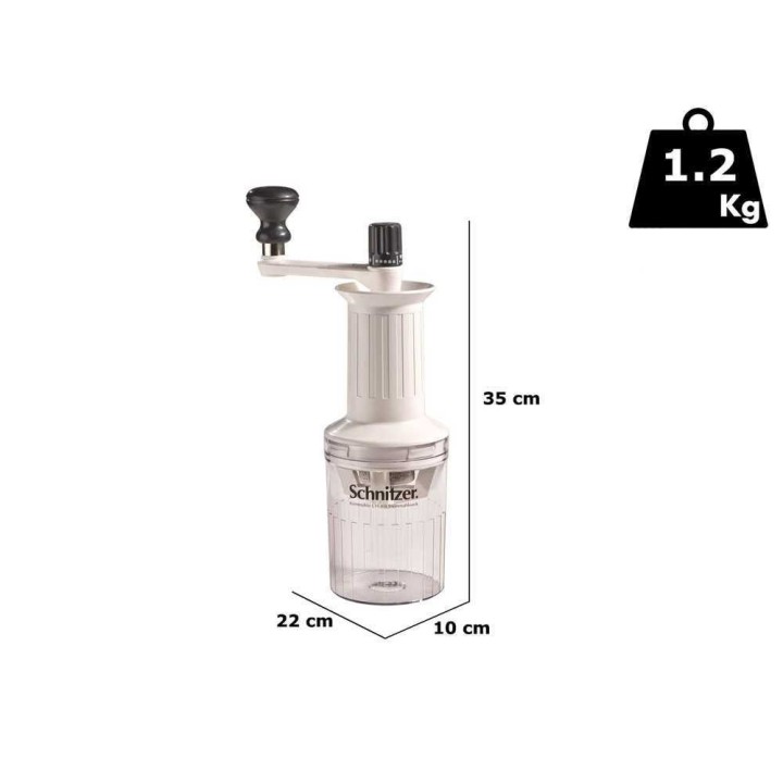 Schnitzer CH käsikäyttöinen kivimylly viljoille, 30–60 g/min, 470 g