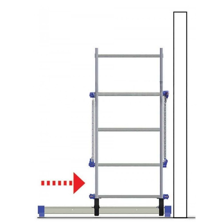 Facal Pinna Clic Clac -alumiiniteline, 5,73 m, 150 kg