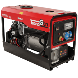 TecnoGen H15000ELX bensiinigeneraattori 9 4 kW jatkuva teho 10 4 kW 230 V