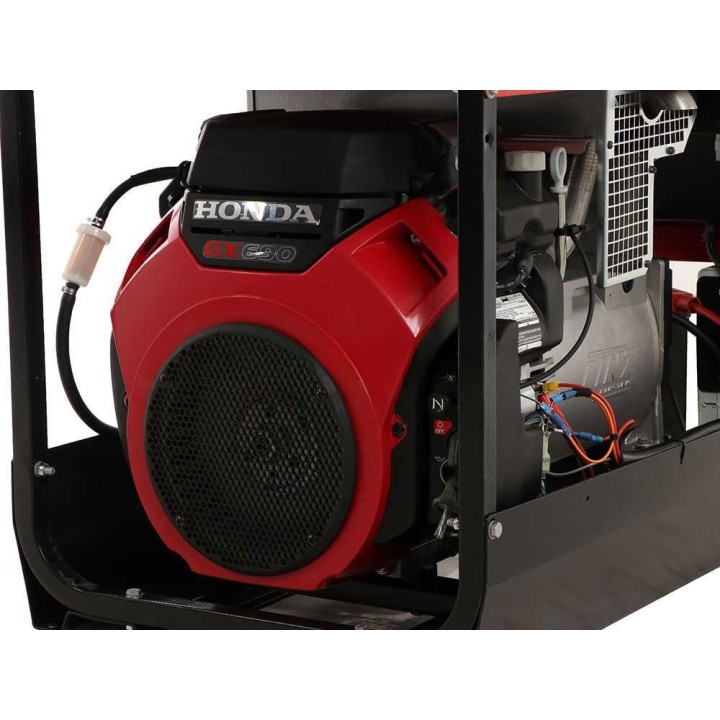 TecnoGen H15000ELX bensiinigeneraattori, 9,4 kW jatkuva teho, 10,4 kW, 230 V