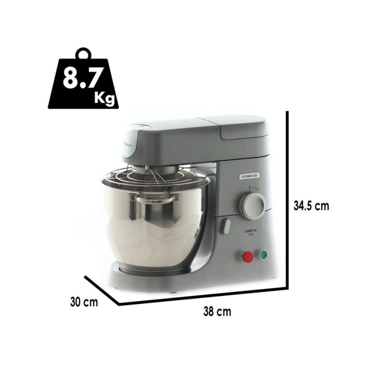 Kenwood Chef XL Pro KPL9000S yleiskone, 1 700 W, 6,7 l, planetaarinen