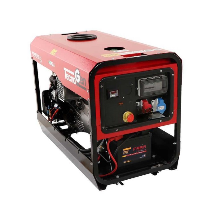 TecnoGen H15000TELX kolmivaiheaggregaatti, 10,4 kW, Honda GX 690