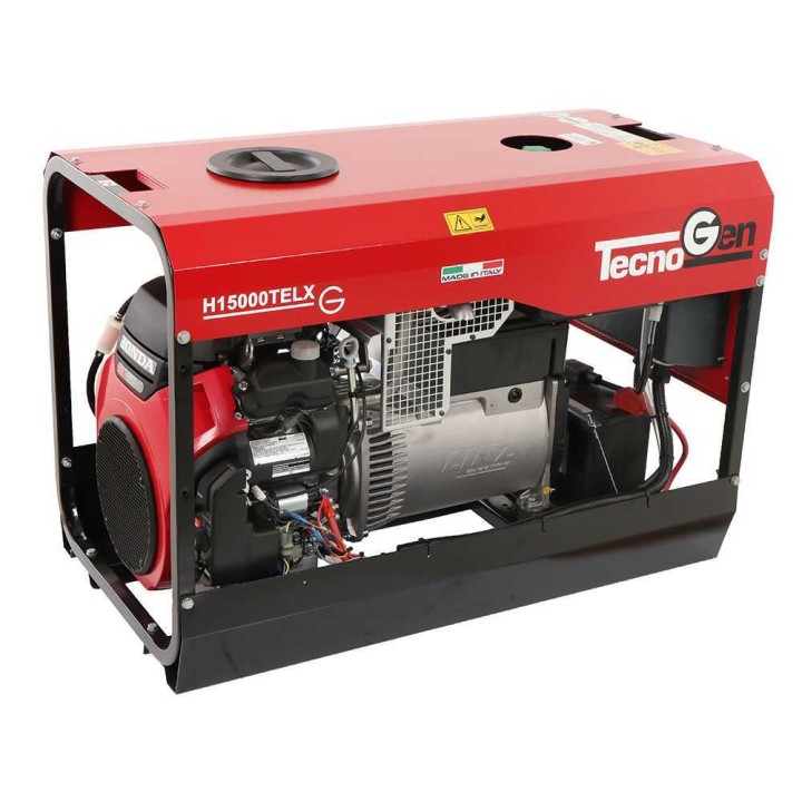 TecnoGen H15000TELX kolmivaiheaggregaatti, 10,4 kW, Honda GX 690