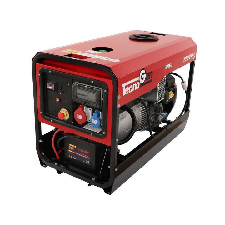 TecnoGen H15000TELX kolmivaiheaggregaatti, 10,4 kW, Honda GX 690