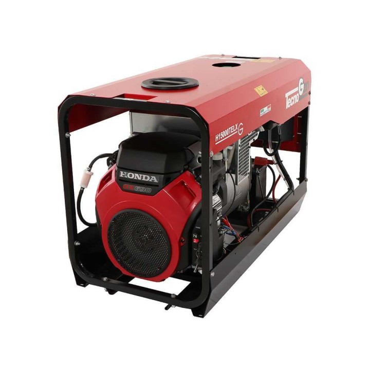 TecnoGen H15000TELX kolmivaiheaggregaatti, 10,4 kW, Honda GX 690