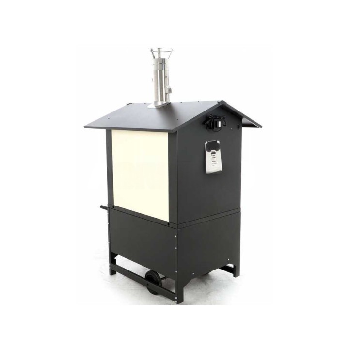 Seven Italy ZEUS 80X45 puulämmitteinen ulkouuni, 3 paistotasoa, 250 kg