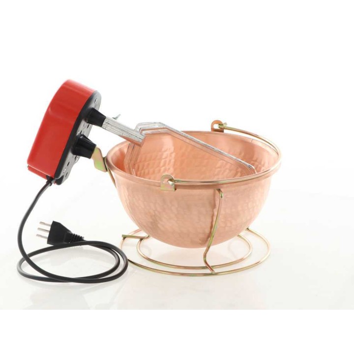 NuovaFac Cuoca Automatica kuparikattila polentalle, 3 l, 5 W, 220 V