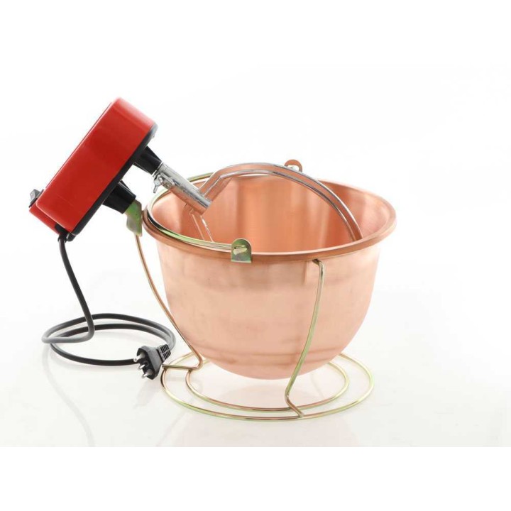 NuovaFac Cuoca Automatica polentakattila, sileä kupari, 4 l, 5 W, 220 V