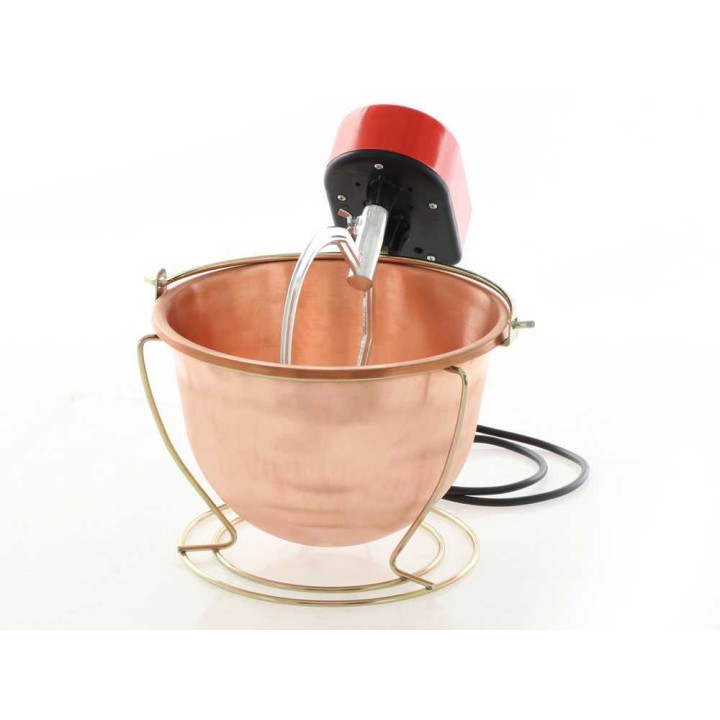 NuovaFac Cuoca Automatica polentakattila, sileä kupari, 4 l, 5 W, 220 V