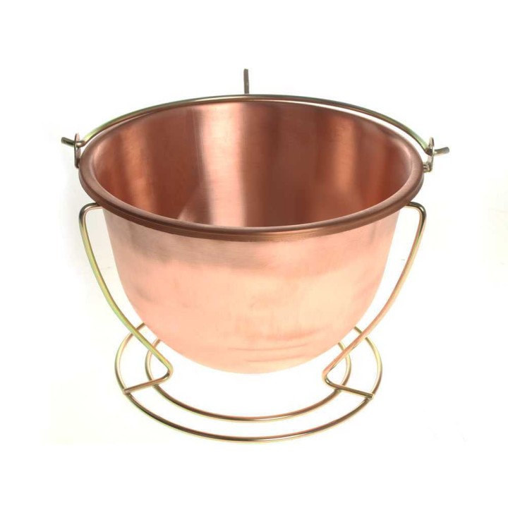 NuovaFac Cuoca Automatica polentakattila, sileä kupari, 4 l, 5 W, 220 V