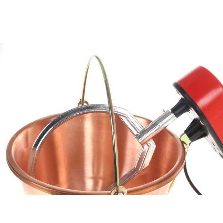 NuovaFac Cuoca Automatica polentakattila, sileä kupari, 4 l, 5 W, 220 V
