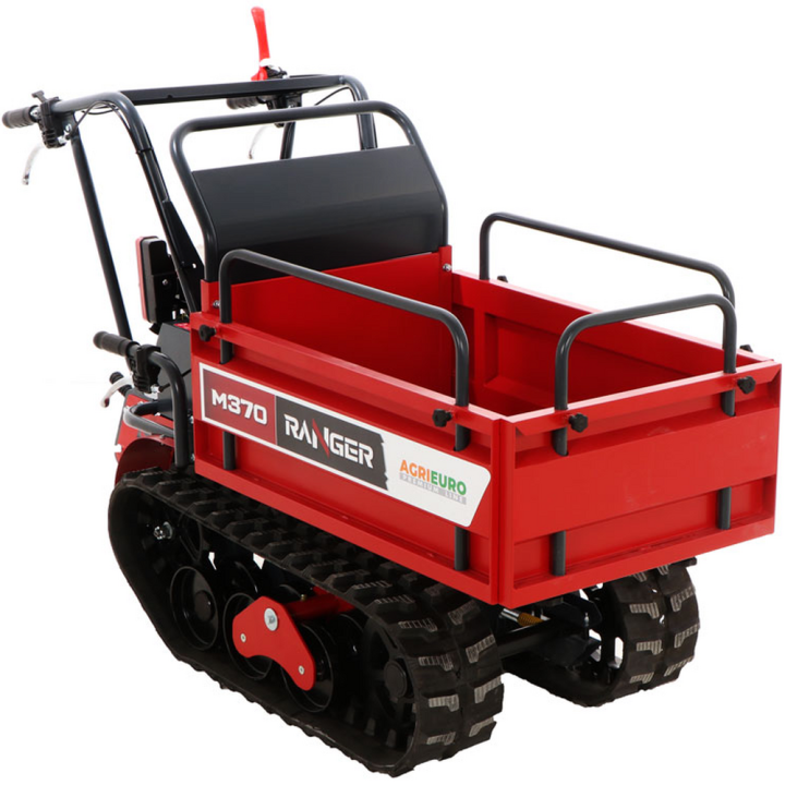 Ranger M370 E telaketjukuljetin Honda GX160 350 kg sähkökäynnistys