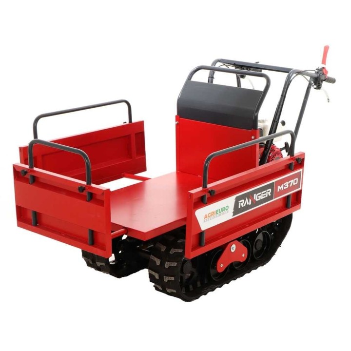 Ranger M370-E telaketjukuljetin, Honda GX160, 350 kg, sähkökäynnistys