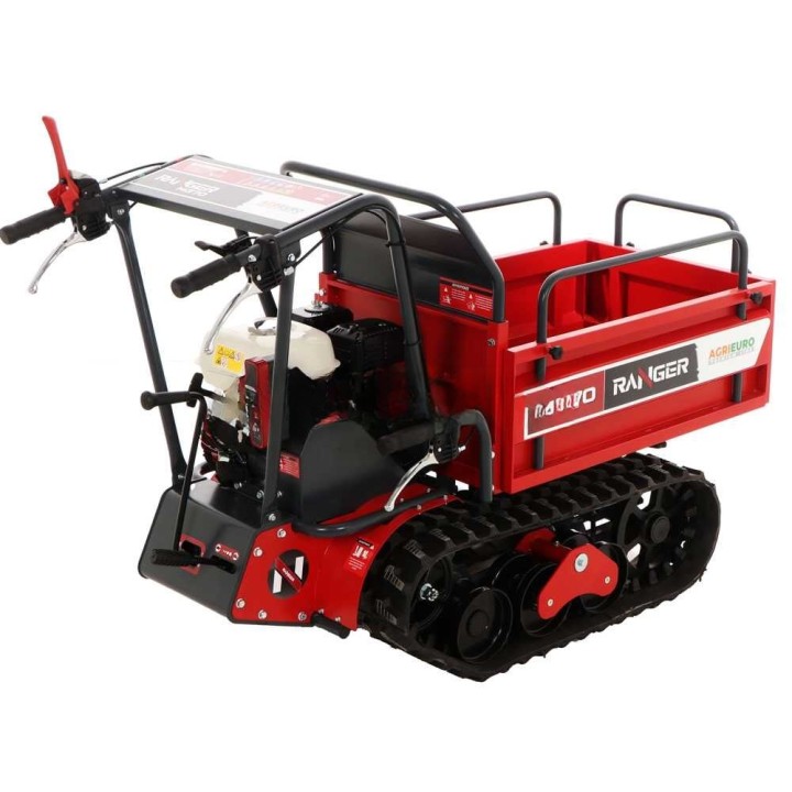 Ranger M370-E telaketjukuljetin, Honda GX160, 350 kg, sähkökäynnistys