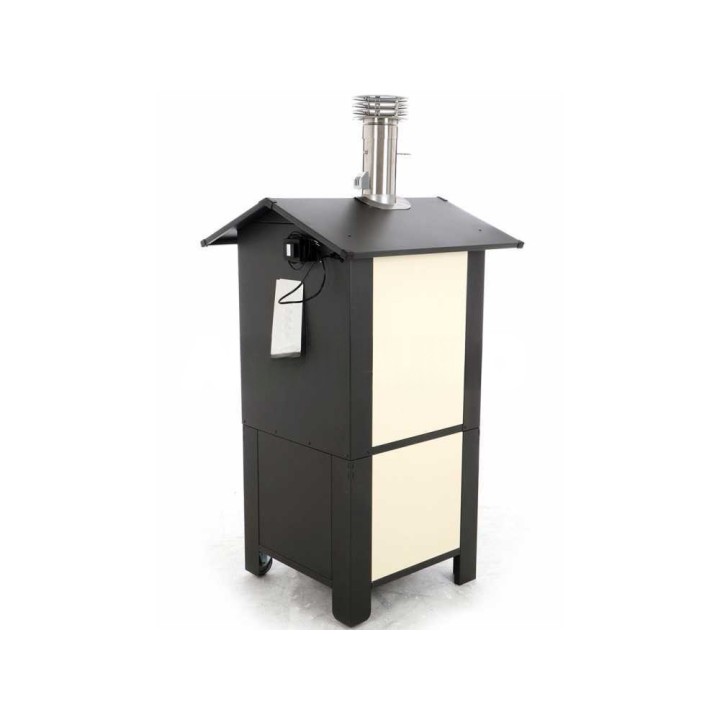 Seven Italy Era Premium 57×45 puulämmitteinen ulkouuni, 3 paistotasoa