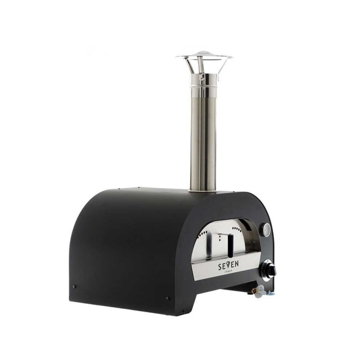 Seven Italy Afrodite 60x40 -kaasupizzauuni ulkokäyttöön, 9 kW, 2 pizzaa