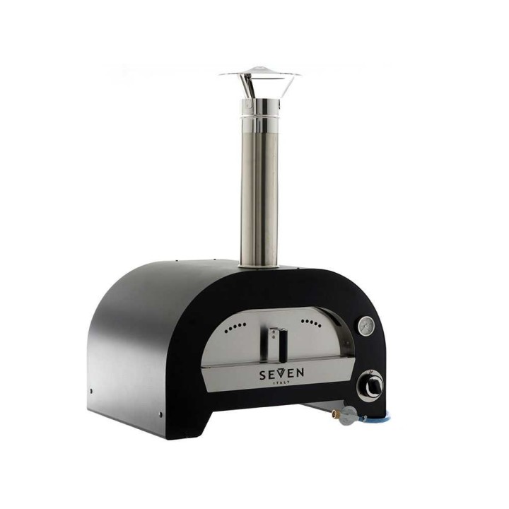 Seven Italy Afrodite 60x40 -kaasupizzauuni ulkokäyttöön, 9 kW, 2 pizzaa