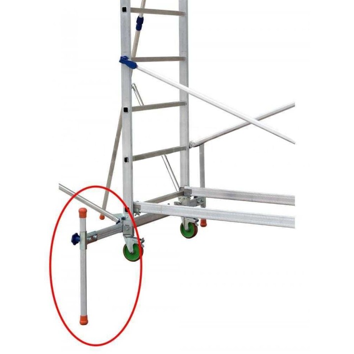 Facal ALTO 620 siirrettävä alumiiniteline, työskentelykorkeus 6,90 m, 200 kg