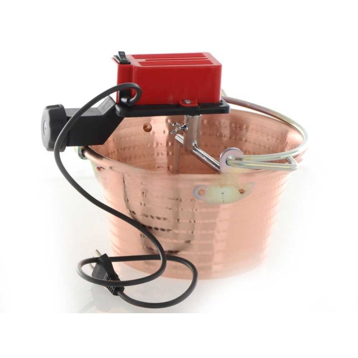 Cuoca Automatica polentakattila, martioitu kupari, 4 l, 5 W, 220 V
