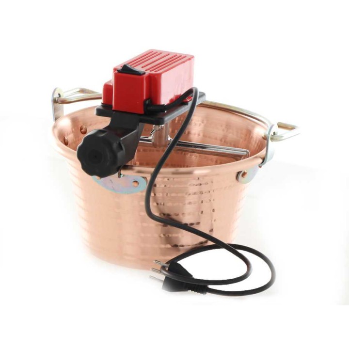 Cuoca Automatica polentakattila, martioitu kupari, 4 l, 5 W, 220 V