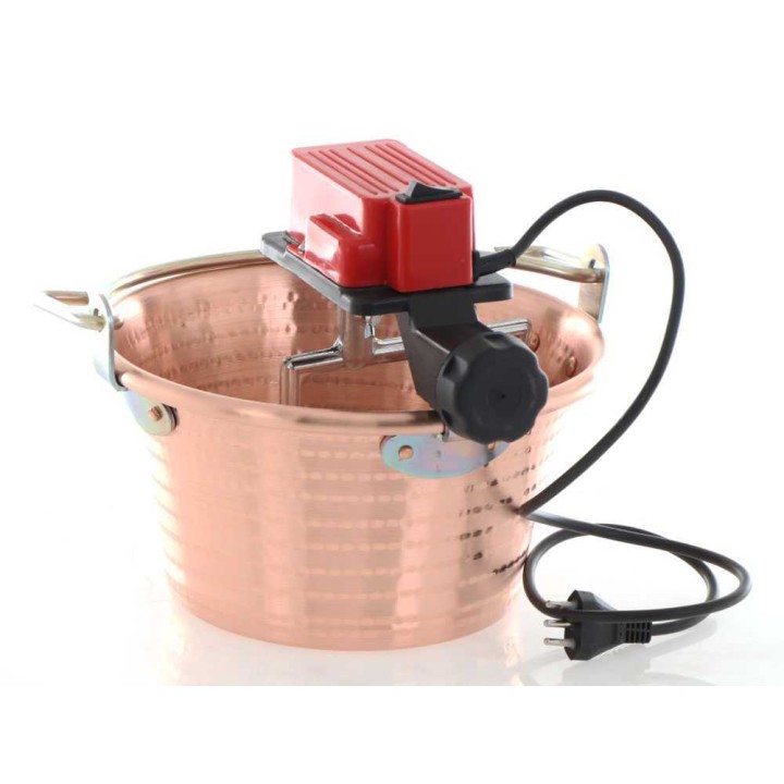 Cuoca Automatica polentakattila, martioitu kupari, 4 l, 5 W, 220 V
