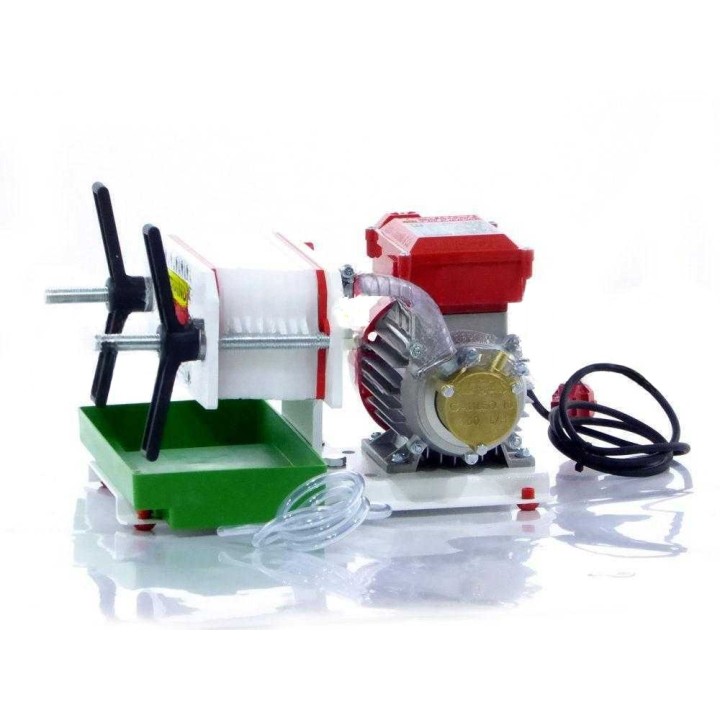 Rover Pulcino 10 -levysuodatin viinille, pronssipumppu, 0,5 HP, 230 V