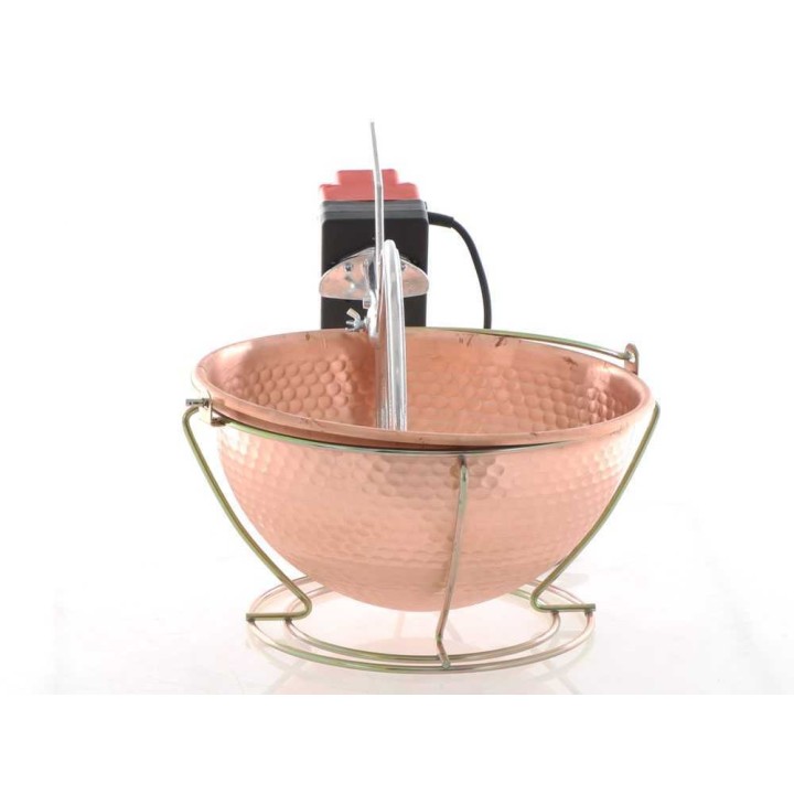 Cuoca Automatica sähköinen kuparipata polentalle, 6 l, 24 W, 220 V