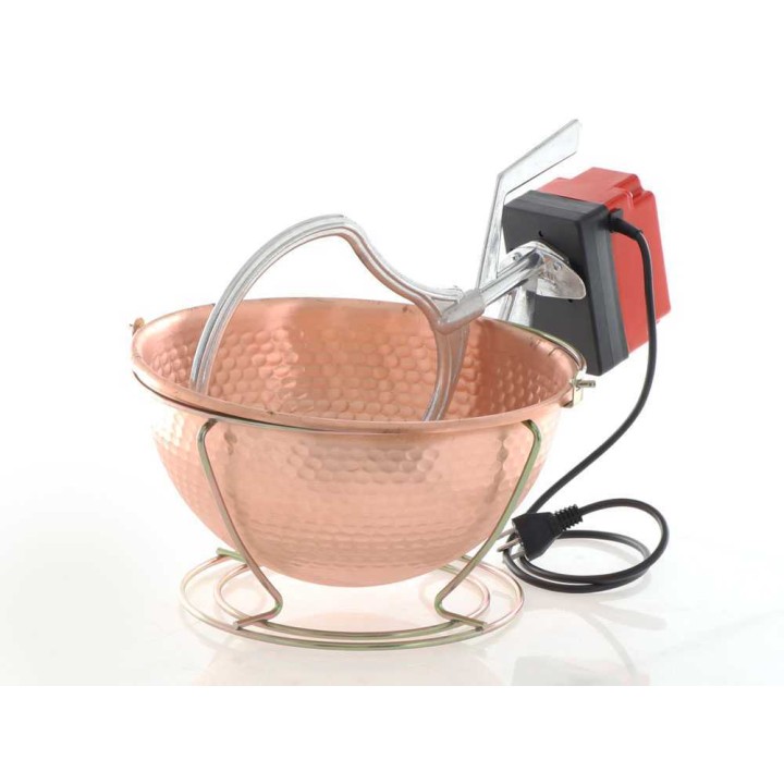 Cuoca Automatica sähköinen kuparipata polentalle, 6 l, 24 W, 220 V