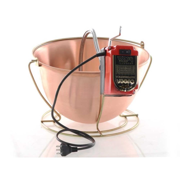 Cuoca Automatica sähköinen polentakattila, kupari, 9 l, 24 W, 220 V