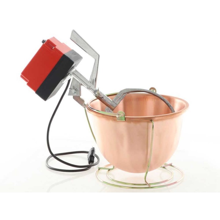 NuovaFac Cuoca Automatica polentakattila, kupari, 4 l, 24 W, 220 V